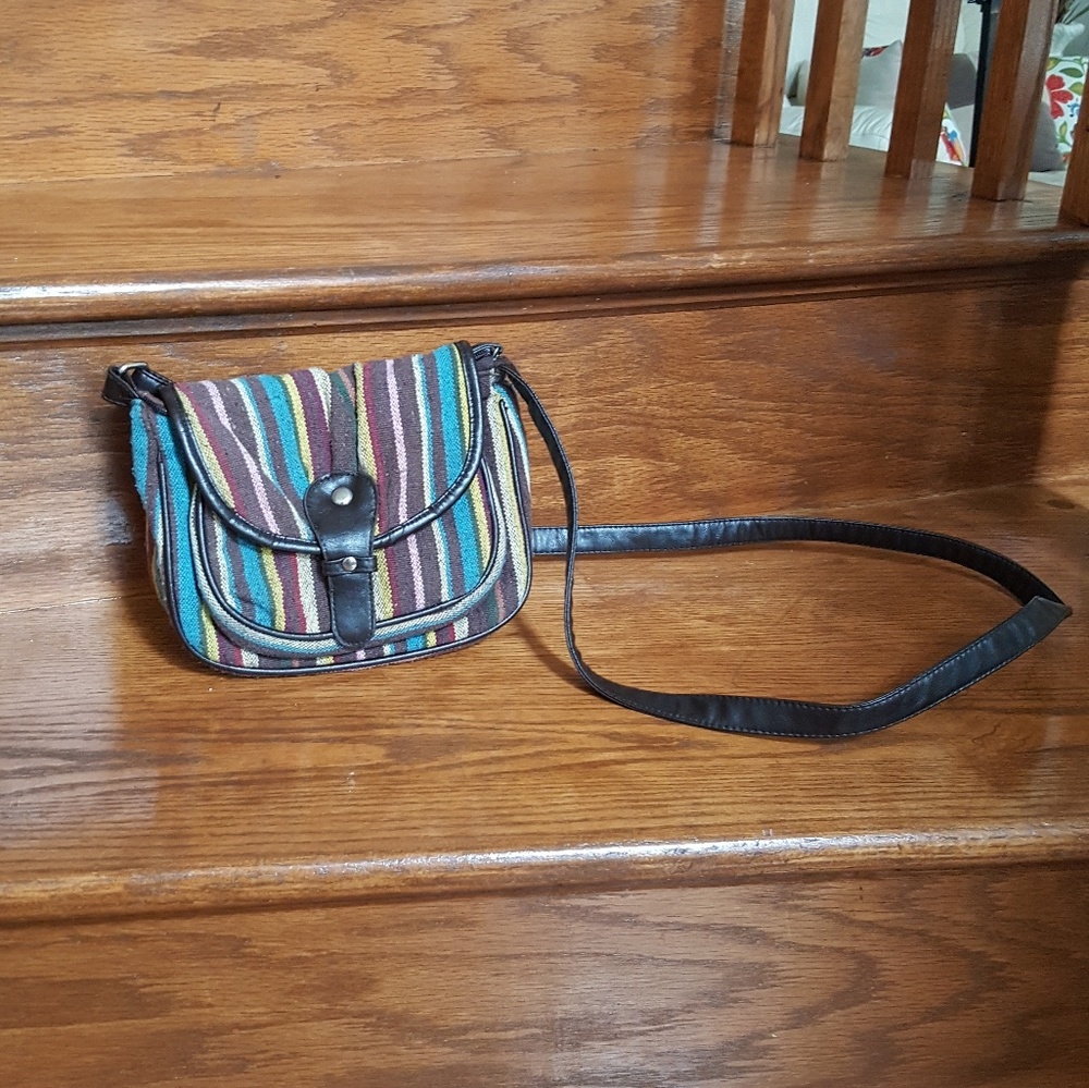 Multicolored Crossbody Purse
